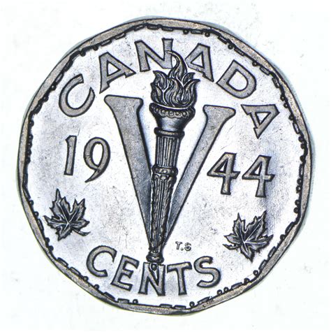 1944 Canada 5 Cents - Historic World Coin | Property Room