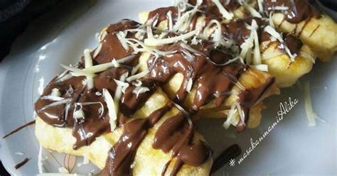 Resep Pisang Goreng Coklat Keju oleh #masakanmamiiAlika - Cookpad