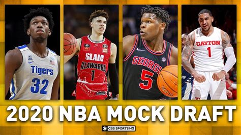 2020 NBA Mock Draft | CBS Sports HQ - YouTube