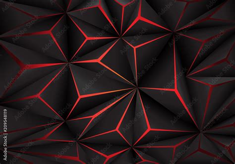 Background Black Red Design