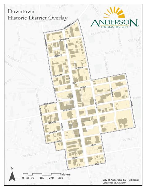 Maps – City of Anderson SC