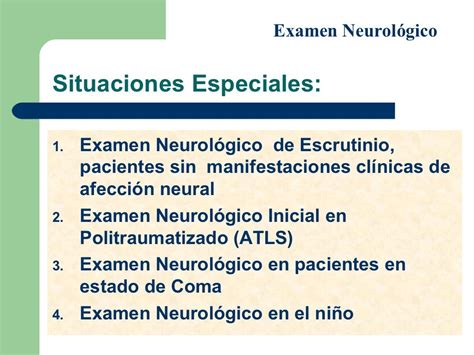 EXAMEN FISICO NEUROLOGICO