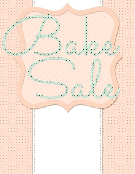 Spring Bake Sale Flyer Design | Bake Sale Flyers – Free Flyer Designs