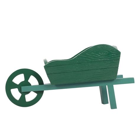 Green Resin Wheelbarrow Planter – The Nifty Nook