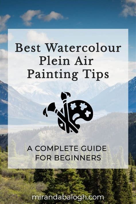 Best Watercolour Plein Air Painting Tips (Complete Guide) | Miranda Balogh