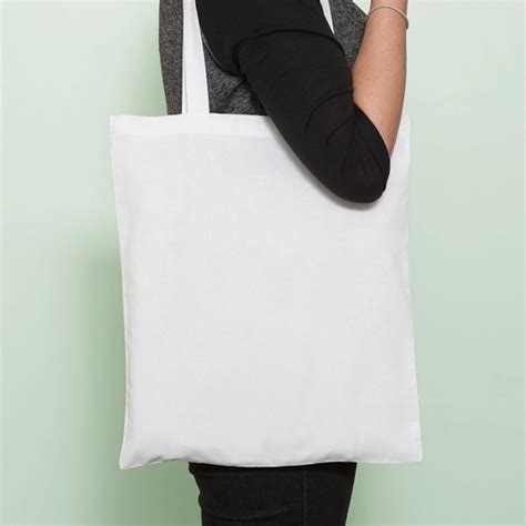 Plain White Canvas and Black Cotton Canvas Tote Bag | Shopee Philippines