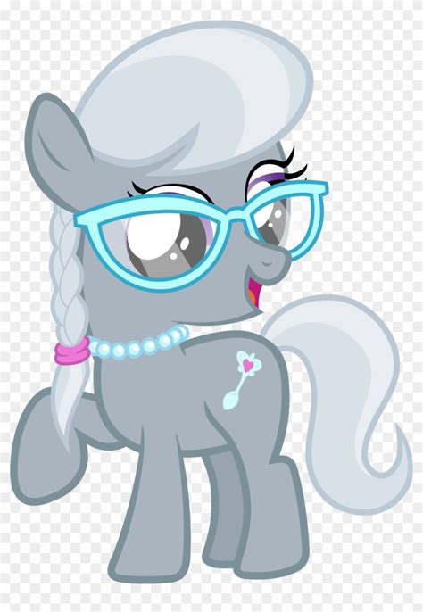 My Little Pony Diamond Tiara Grown Up - Mlp Silver Spoon Cutie Mark - Free Transparent PNG ...