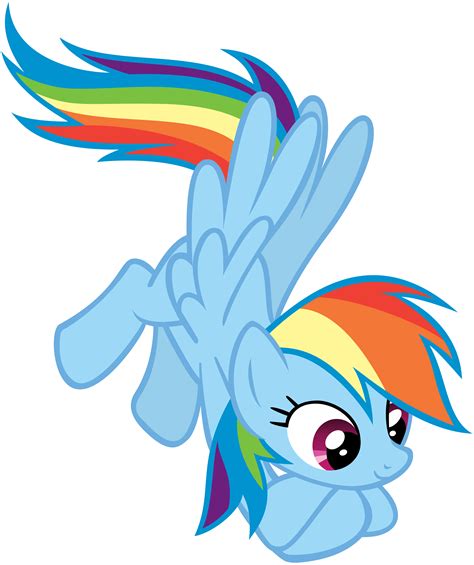 Hovering Rainbow Dash by CrusierPL on DeviantArt