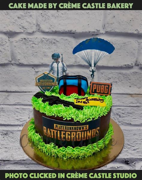 PUBG theme cake – Creme Castle