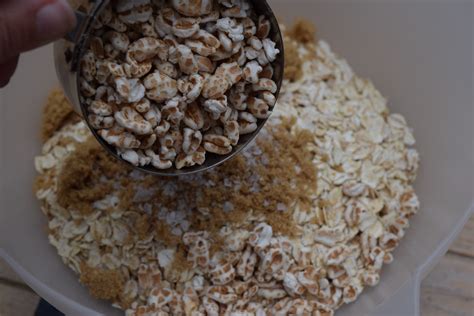 Puffed Whole Grain Granola recipe from Lucy Loves Food Blog