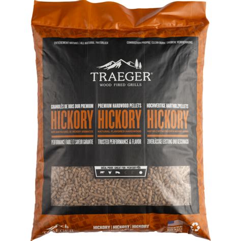 Traeger Pellets - Hickory 20Lbs – Luxe Barbeque Company