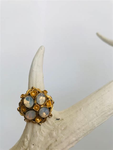 moonstone opal ring vintage - Gem