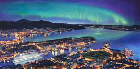 The Northern Lights in Bergen - Marianne Skjelbred