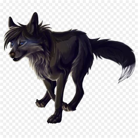 Black Wolf Cartoon Png - Gray wolf logo black wolf, totem png. - Fuck Rules