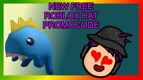 ROBLOX TWITTER CODE - FREE PROMO CODE! BLUE DINO HAT WOW - YouTube