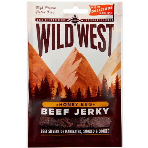 StayAliveShop.com Wild West Honey BBQ Beef Jerky 70G