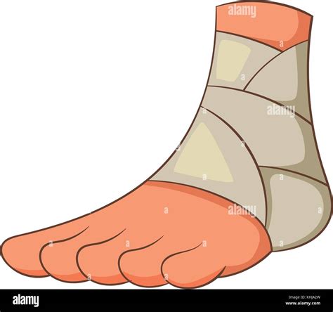 Hurt Ankle Stock Vector Images - Alamy