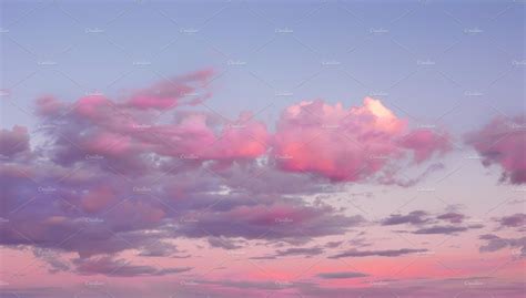 Magic pink sunset sky with clouds | Pink clouds wallpaper, Sky aesthetic, Sky landscape