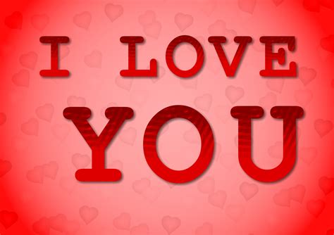 I Love You Free Stock Photo - Public Domain Pictures