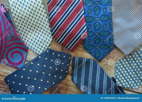 Various Colored Men`s Ties Accessories Fashion Man Stock Image - Image of accessories, ties ...