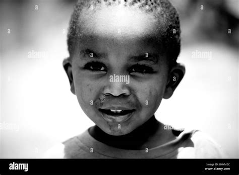 African village life Black and White Stock Photos & Images - Alamy