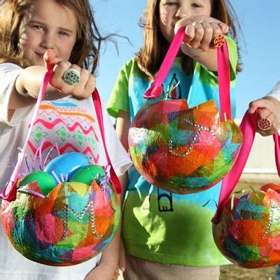 paper mache baskets | Homemade easter baskets, Easter baskets to make ...