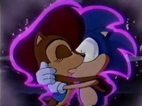 Sonic and Sally kissing - Sally the Beautiful Princess Image (16370268) - Fanpop