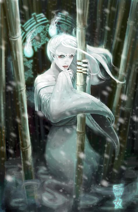 Yuki Onna by Belindi on DeviantArt