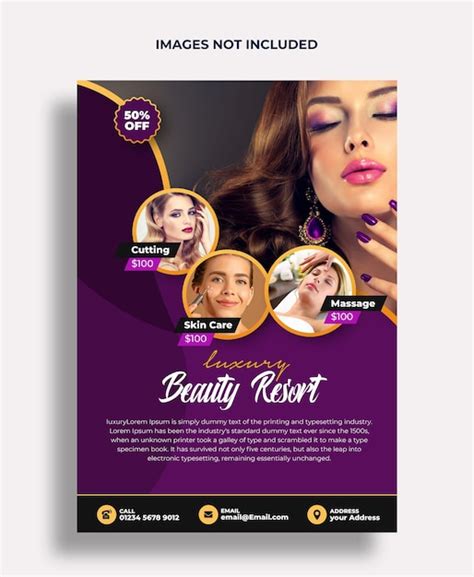 Beauty Salon Flyer Design PSD, 12,000+ High Quality Free PSD Templates for Download