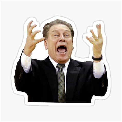 "Tom Izzo" Sticker for Sale by mcalpi26 | Redbubble