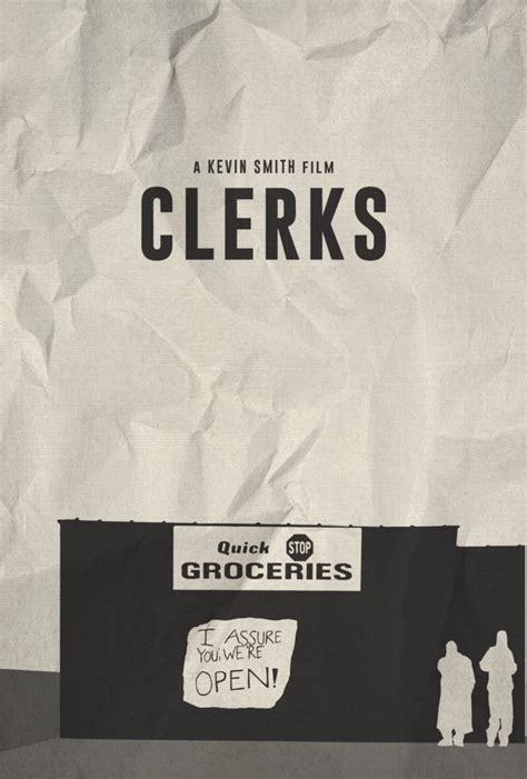 Clerks (1994) in 2023 | Movie posters design, Alternative movie posters ...