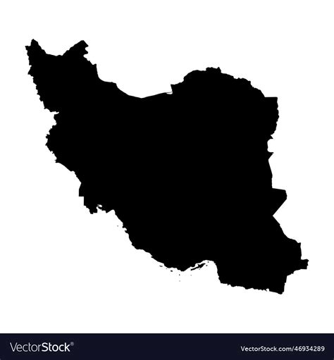 High detailed map iran new 2023 Royalty Free Vector Image