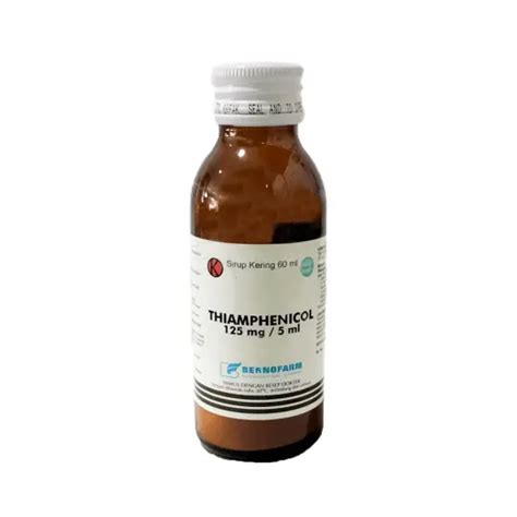 THIAMPHENICOL SIRUP 60 ML - Kegunaan, Efek Samping, Dosis dan Aturan Pakai - Halodoc