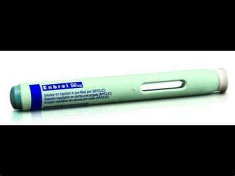 How to inject Enbrel pen. SIMPLE - YouTube