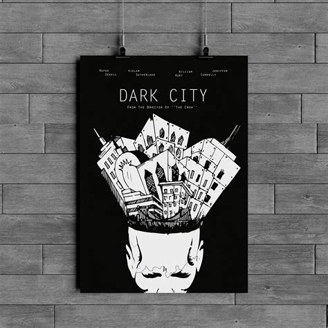 ''DARK CİTY'' Movie Poster on Behance