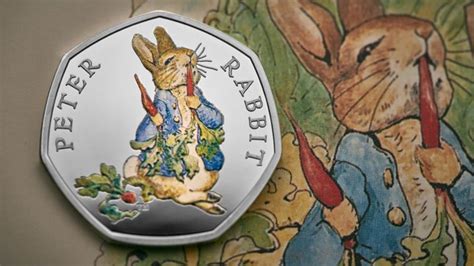 New 50p Beatrix Potter coins released by the Royal Mint - BBC News