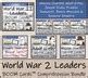 World War 2 Leaders BOOM Cards™ Comprehension Activity Bundle 5th & 6th Grade