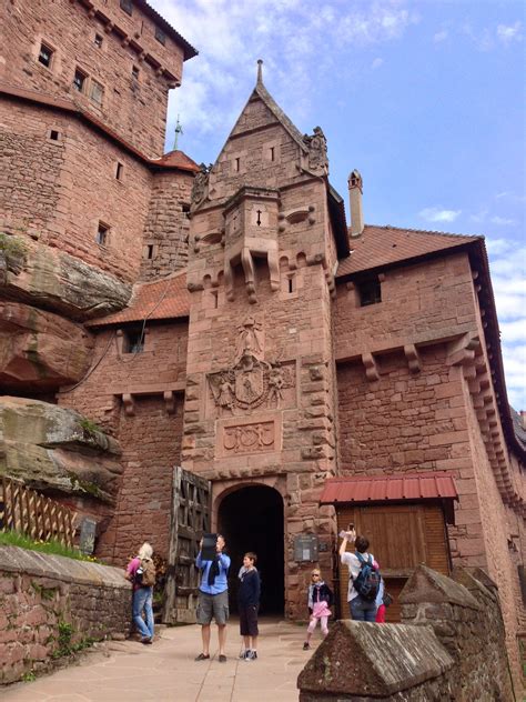 Haut-Koenigsbourg Castle, Alsace, France.- | Castle, France, Old buildings