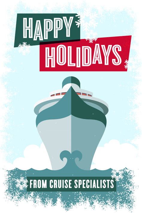 Happy Holidays From Cruise Specialists