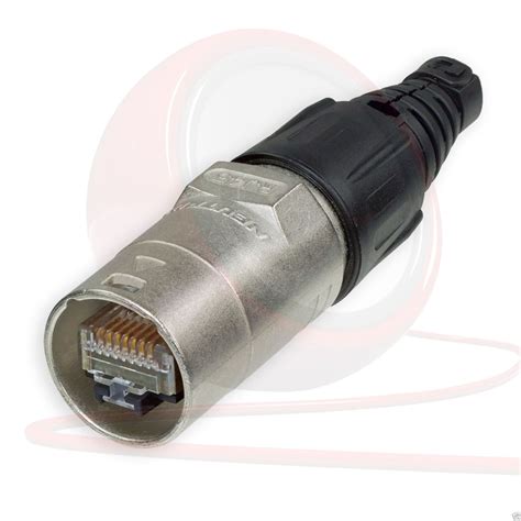 Neutrik NE8MX Ethercon Connector for PRE ASSEMBLED cables. Silver ...