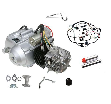 Motorcycle Parts REVERSE ATV QUAD GO KART 3+1 P EN19-BASIC 125CC SEMI ...