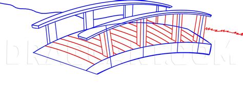 How To Draw A Bridge, Step by Step, Drawing Guide, by Dawn | dragoart ...