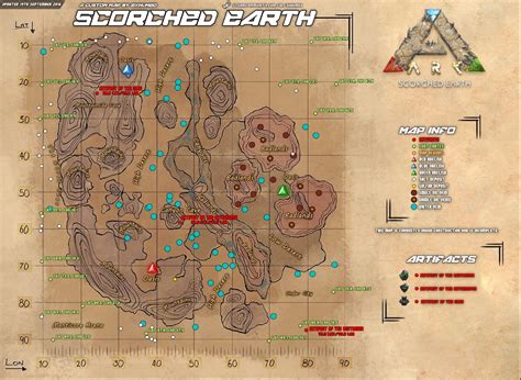 Ark Survival Scorched Earth Map | World Map Gray