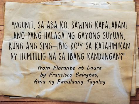 Florante At Laura Quotes