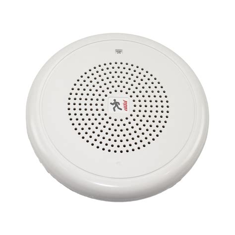 Edwards Genesis Gc-S7 White Fire Alarm 70V Round Ceiling Speaker - Walmart.com