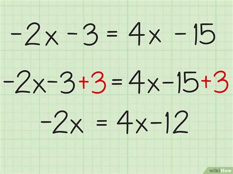 3 formas de resolver ecuaciones algebraicas de dos pasos