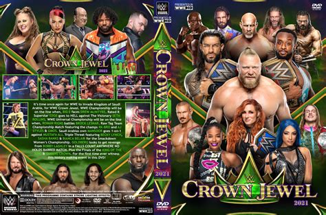 WWE Crown Jewel 2021 DVD Cover by Chirantha on DeviantArt