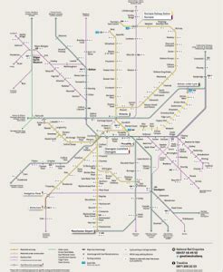 Manchester Rail Map – Manchester Rail Map: Simple display of Manchester ...