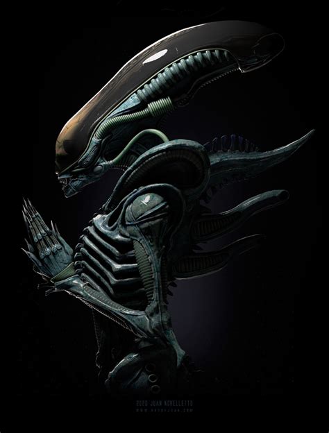 Alien Xenomorph 3D model ready for printing | 3D Print Model | Xenomorph, Alien concept art, Hr ...