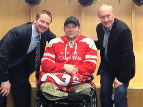 General Martin E. Dempsey Attends Caps Game